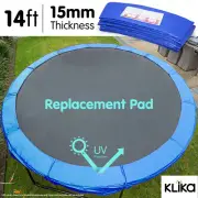 NEW REPLACEMENT TRAMPOLINE SAFETY SPRING PAD COVER 14ft