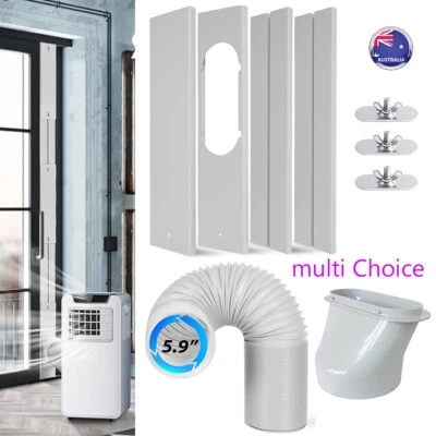 Portable Air Conditioner Parts Exhaust Pipe Vent Hose Window Sliding Door Plates