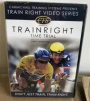 BRAND NEW SEALED Carmichael Training Systems Trainright Time Trial FAST SHIP