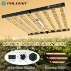 Phlizon FD6500 640W LED Grow Light Dimmable Full Spectrum Commercial Grow CO2