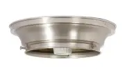 B&P Lamp 8-3/4 Inch Diameter, 6 Inch Fitter Wired Flush Mount Ceiling Fixtures