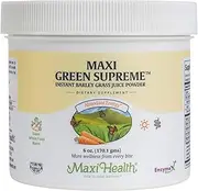 Maxi Health Green Supreme - Barley Grass - Concentrate - 6 Ounces Instant Juice Powder - Kosher