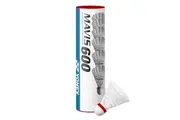Yonex Mavis 600 Shuttlecock (Pack of 6) (White) (One Size)