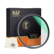 K&F Concept 72mm Diffusion Filter Ring Black Pro Mist 1/2 Canon EF 17-40mm