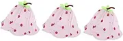 [OATIPHO] Bucket Hat Sun Hat Beach Straw Hat Fedora Cap Sunshade Hat Hat Fan Sunscreen Hat Straw Protection Smile Chapeau Outdoor Hats Brim Light Solar UV Waterproof Pink