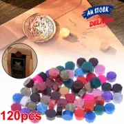 100pcs Retro Sealing Wax Beads Wax Seal Stamp Beaded For Wedding Craft Decor