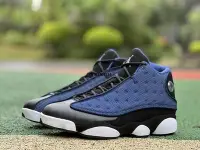 在飛比找Yahoo!奇摩拍賣優惠-Air jordan 13Retro AJ13黑藍海軍藍高幫