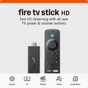 Fire TV Stick (newest model), free and live TV, Alexa Voice Remote, HD streaming
