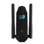 CINFAST AX1800M WiFi6 Wireless Network Card 2.4GHz 5GHz Dual Band USB3.0 WiFi Receiver Transmitter Adapter with 2 Extern