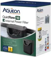 Aquarium, Aqueon Quietflow E Internal Power Filter (10 Gallons)