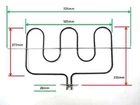 03010355 Baumatic Oven Bottom Element 80-90cm Genuine