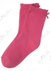 Gymboree Popstar Academy Girls Bow Socks Sz 5-7