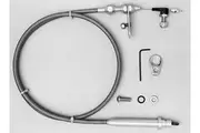 Lokar Polished Hi-Tech Kick Down Kit GM 4L60 Trans LK-KDP-24L60HT