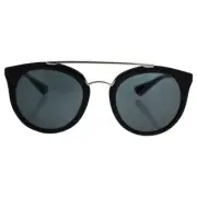 Prada SPR 23S 1AB-1A1 - Black Silver-Grey by Prada for Women - 52-22-140 mm S...