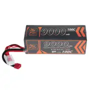ZOP Power 15.2V 9000mAh 100C 4S LiPo Battery T Deans Plug for ZD Racing Pirates 3 RC Car
