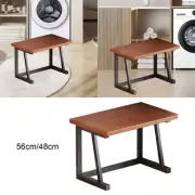 Desktop Printer Shelf Printer Riser under Desk Modern Copier Holder Wood Office
