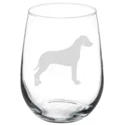 Rhodesian Ridgeback Dog Stemmed / Stemless Wine Glass