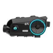 5.0 Bluetooth Motorcycle Helmet Intercom 2 Riders 1080P Camera Recorder WIFI