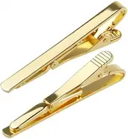 [SPOWDS] Tie clip， Tie clip Men's Metal Silver Gold Tie Clip Bar Clip Men's Stainless Steel Business Tie Clip tie clips
