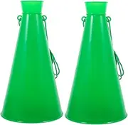 JOINPAYA 1 Pair Cheer Megaphone for Party Portable Plastic Horn Toy for Game Cheering Props Noise Maker Toy for Outdoor Activities Cheering Horns for Party Decorations