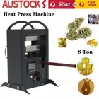 8 TON Heated Press Machine Portable Double Sides Hydraulic Press Machine AU