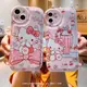 可愛卡通女款hellokitty貓適用iphone14蘋果13手機殼12promax全包硅膠11防摔x外殼xsmax凱蒂貓xr保護套78plus