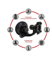 Suction Cup Mount For Magellan RoadMate 9600-LM 9612T-LM 9616T-LM GPS - SCMT