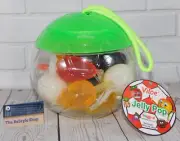VILOE Jelly Pop Soccer Ball Novelty/Fruit Liquid Candy 18.34oz (Approx 13 pieces