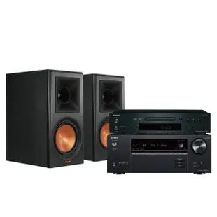 【Klipsch】RP-600M書架式喇叭+ONKYO TX-NR6100+C7030 CD播放機 兩聲道