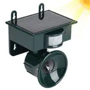 Solar Ultrasonic Bird Repeller Animal Repellent Outdoor for Raccoon Skunk Deer