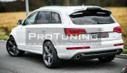 A Style For Audi Q7 4L 05-15 Rear Boot Roof/ Door wing wing/ Cover Addon (for: Audi)