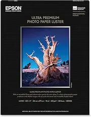 [Epson] Ultra Premium Photo Paper Luster, 50 Count (S041405)