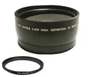 55mm Wide Angle Lens for Panasonic Lumix DMC-G7K DMC-G7