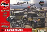 Airfix Products A50157 1:72 D-Day Air Assault Gift Set with Paint & Glue Kit
