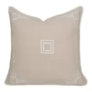 Textile Bazaar Coco Chanel Embroidered Cushion