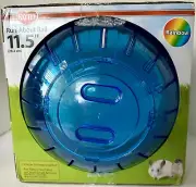 Kaytee 11.5" Run-About Ball for Rats, Chinchillas, & Hamsters (Rainbow Blue)