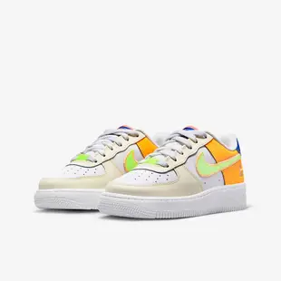 NIKE 休閒鞋 運動鞋 AIR FORCE 1 LV8 大童 女鞋 童鞋 FB1838131 白彩 現貨 廠商直送