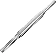PEPLAYTAL Stainless Steel Dough Roller Non Stick Rolling Pin for Pizza Pastry Cookies Kitchen Tool for Easy Baking and Dumpling Making