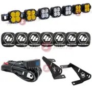 Baja Designs™ 7 XL Linkable Roof LED Light Bar Amber/Clear for Polaris RZR Pro R