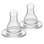 Medela Medium Flow Teat 2-Pack - Designed For Easy Feeding