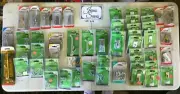Lot of 70 Barrel Bolts, Hasps, Hook and Eye, All Carded Nh218