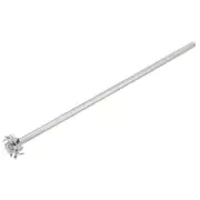 1Pcs 11.81" Stirring Rod 304 Stainless Steel w 1.18" ID Dispersion Disc for Lab