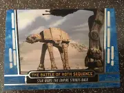 2017 Topps Star Wars 40th Anniversary Blue #27 The Battle of Hoth Sequence