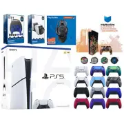 Sony PlayStation 5 Slim Digital + Extra Controller + Gaming Headset + Gamer Kit
