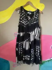 One Teaspoon Black Gypsy Santorini Dress Size Medium New With Tags