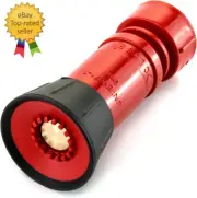 Fire Hose Nozzle, 1" Heavy Duty NPSH/NPT Thermoplastic Constant Flow Fog