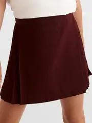 School Netball Skirt - Maroon