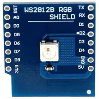 在飛比找蝦皮購物優惠-WS2812B RGB Shield for Arduino
