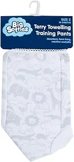 Big Softies Animals Terry Towelling Training Pants, Size 3