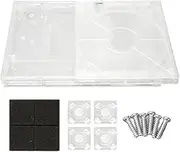 for PS Slim Clear Case DIY Replacement Transparent Game Console Shell for Retro Video Game Console Accessories (for 7XXXX)